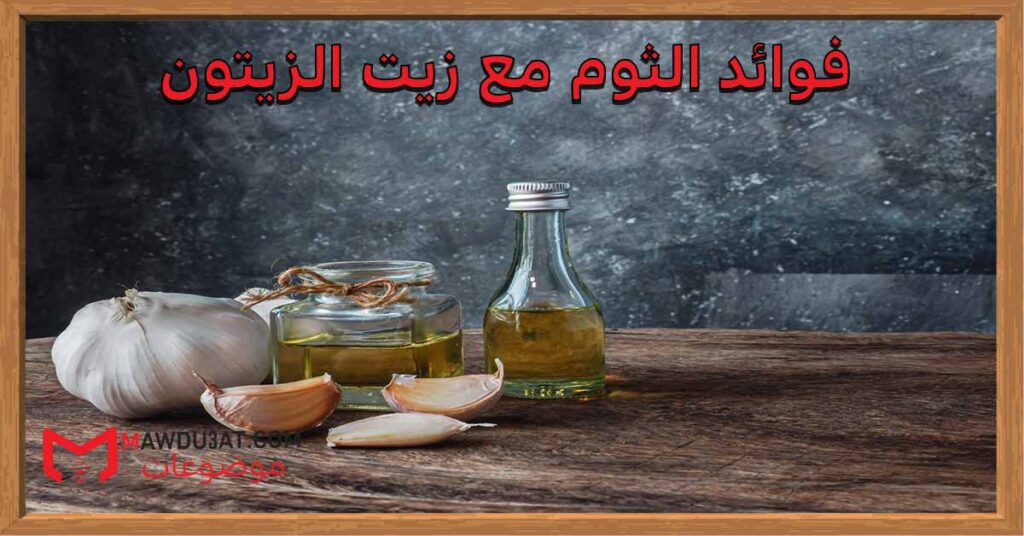 فوائد الثوم مع زيت الزيتون